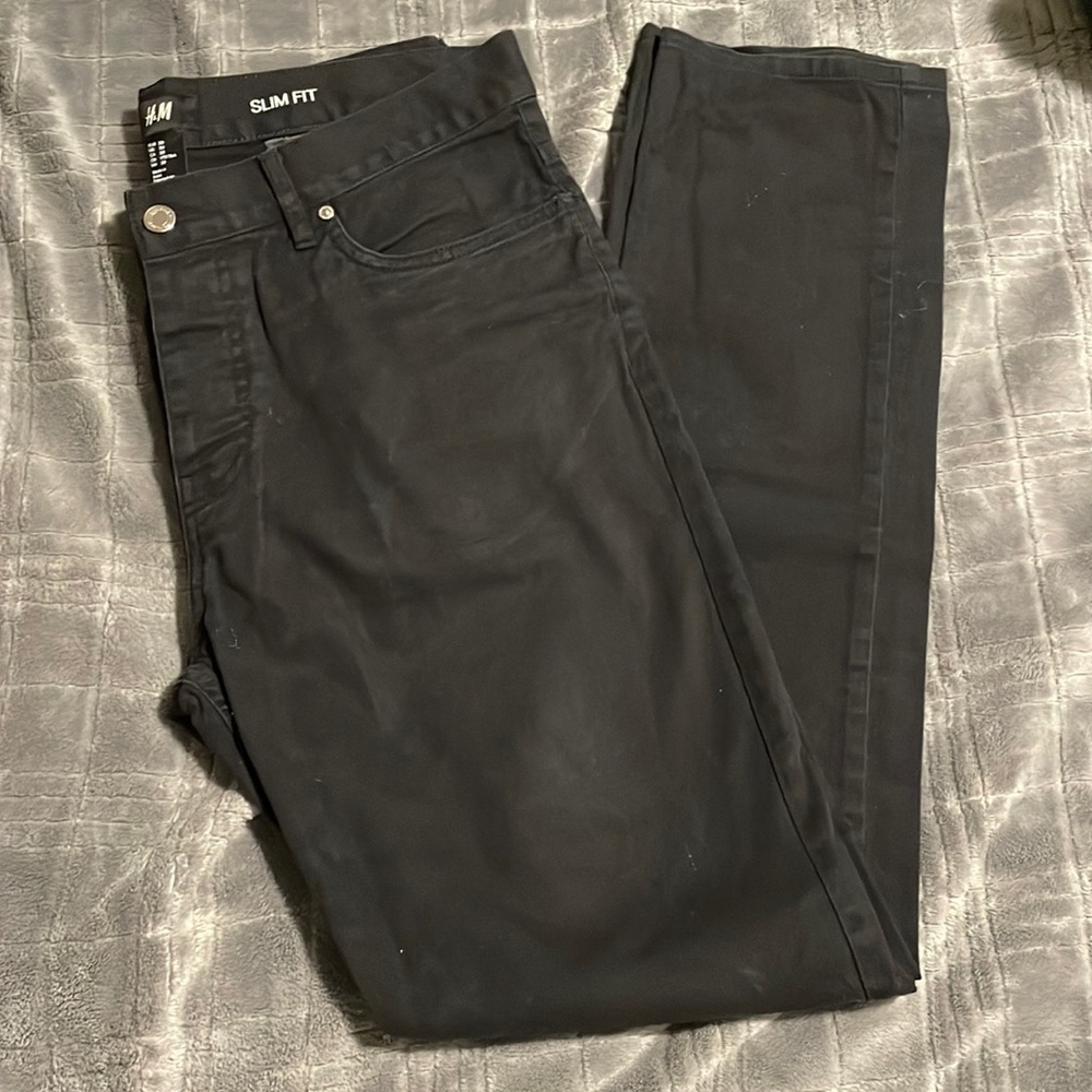 H &M brand jeans slim fit size 30